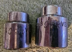 Mac Chrome Sockets (2) V326t - 1" V366r 1 1/8" 6pt 1/2"dr. Fixed Price $28.00.