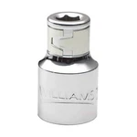 3/8" Drive With 1/4" Hex Screwdriver Bits Holder, High-ploished Chrome, Williams. Fixed Price $12.75.
