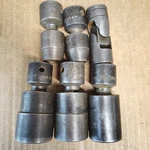 6pc Snap-on 1/2" Drive Sae 6pt Swivel Flex Impact Socket Set 5/8" To 1" Usa. Fixed Price $149.99.