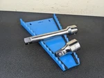 #bn453 Snap-on New Locking Button Extensions L32 L62 3/4" Drive 3" 8" Usa. Fixed Price $109.95.