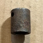 Mac Tools Usa Xi 166 1/2" Shallow Impact Socket 3/8" Drive 6 Point. Fixed Price $6.00.