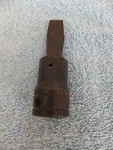 Snap-on Tools Model No. Psw284a Standard Flat Screwdriver 1/2" Dr. Impact Socket. Fixed Price $12.50.