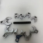 Mac Tools 10 Piece Crowfoot Wrench Set. Fixed Price $109.00.