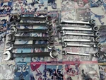 Snap-on 12pc Metric Open-end/flare Nut Wrench Set 8-19mm Rxsm. Fixed Price $319.99.