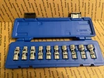 Bluepower Cornwell Cbpu2m - 10 Pc 3/8 Dr Metric Universal Socket Set 6pt 10-19mm. Fixed Price $200.00.