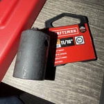 $12 Socket Nos Craftsman 1/2" Drive 11/16" Impact 6 Point Cmmt15853 - New. Fixed Price $12.00.