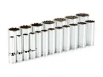 Tekton 1/2 Inch Drive Deep 12-point Socket Set, 19-piece (3/8-1-1/2 In.) Sh.... Fixed Price $123.61.