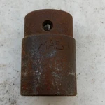 Armstrong 1/2 Drive 11/16" Inch Industrial Black Socket Sae 12-422a Usa. Fixed Price $3.00.