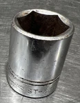 Williams St-634 12in. Drive Shallow Socket 6-pt, 1-1/16in. Used Surplus. Fixed Price $10.49.