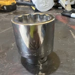 Williams H-1254 3/4" Drive Socket 1-11/16" 12 Point Shallow Usa Made New. Fixed Price $29.99.