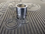 #bg779 Snap On 3/8" Drive 25mm 6pt Shallow Chrome Socket Fsm251. Fixed Price $44.95.