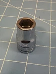 Snap On Tw161a 1/2" Sae Drive Shallow 6 Point Chrome Socket. Fixed Price $14.52.