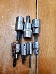 Mac Tools 1 Snap On 1/4" 3/8" Drive Mixed Hex Torx Bit Driver Sockets Lot Of 7. Fixed Price $40.00.