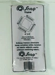 New Q-snap Embroidery Needlework Frame 8" X Square. Fixed Price $12.99.