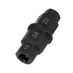 Reluxgo Motorcycles Hex Axle Tool Steady Bit Socket Set Black 4 In 1. Fixed Price $14.35.