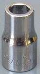 Bonney Tools, 1/2" Drive Chrome Shallow Socket, 7/16" Sae, 6 Pt, #ah14. Fixed Price $7.20.