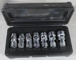 Craftsman 43812 7 Pc 3/8 Dr. Sae Flexible Socket Set & Plastic Case -v- Usa. Fixed Price $59.99.