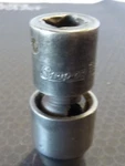 Snap-on Imbf14b 3/8" Dr. Impact U Joint Swivel Socket 7/16" 6 Pt. - Free Ship. Fixed Price $19.99.