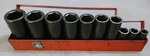 Vtg Matco Tools 10pc 3/8" Drive Sae Deep Impact Socket Set 5/16-7/8" 6-point Usa. Fixed Price $120.22.