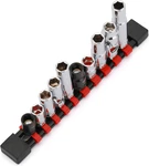 10pcs 1/4" & 3/8" Drive 10mm 6 Point Single Size Socket Set, Ma. Fixed Price $26.74.