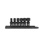 Gearwrench 6 Pc. 1/4" Drive Pt. Standard Universal Impact Socket Set, Sae. Fixed Price $117.99.