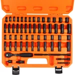 56pcs 1/4" Drive Impact Deep Socket Set Extension Bar Universal Joint Sae Metric. Fixed Price $46.99.