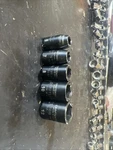 Nos Craftsman Usa Super Rare 1/4 Inch Drive Metric Impact Sockets. Fixed Price $179.00.