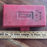 Proto Industrial Tools 10-piece 1/8 & 5/8 Drive Hex Bit Set In 4968pb Case. Fixed Price $67.49.