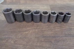Williams 1/2 Drive Sae Impact Socket Set 6 Pt 5/8 To 1-1/16 Of 8 Sockets Usa. Fixed Price $47.50.