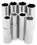 Performance Tool W32400 8pc 1/2" Dr Met Dw Socket Set. Fixed Price $33.14.
