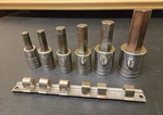 Snap-on 6pc Standard Hex Bit Socket Driver Set Sa12e Sa24e Usa. Fixed Price $80.00.