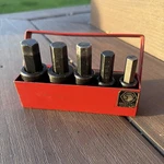 Mac Tools 1/2" Drive Allen / Hex Socket Set 3/8" - 5/8" Usa With Holder. Fixed Price $54.99.