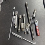 Mac Tools Lot Extensions Breaker Bar Box Wrench Swivel Head Adaptors Ect Look. Fixed Price $149.99.