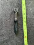 Snap On Tm741, 1/4 Drive Ratchet, Used Initals Handle ..works Fine..,. Fixed Price $64.99.