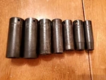 Cornwell Tools 3/8" Drive 3/8"-3/4" 6pt Sae Deep Impact Sockets Usa Lot Of 7. Fixed Price $65.00.
