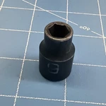 Matco Tools Bp9m6v, 3/8" Drive, 9mm Impact Socket Shallow 6 Pt. Fixed Price $9.59.
