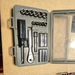 Craftsman Vintage Metric Socket Set 1/4 Drive. Fixed Price $40.00.