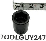 Snap On Tools Usa 1/2" Drive 23mm Metric 6pt Shallow Impact Socket Imm230 New. Fixed Price $48.95.