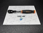 Snap-on Tools Usa New 3/8" Drive Orange Soft Grip Flex-head Ratchet Fhf80ao. Fixed Price $199.95.