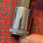 Gearwrench 80663 1/2" Drive 17mm Hex Bit Socket Nos. Fixed Price $10.99.