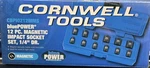 Cornwell Cbpi0212mms - 12 Piece 1/4 Drive Metric Magnetic Socket Set, 6 Point. Fixed Price $99.95.