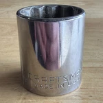 Craftsman 1-1/16" Shallow Socket 1/2" Drive 12 Point Inverted G 47515 Usa Read!. Fixed Price $9.95.