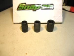 Snap-on 1/2"drive (1/2" 9/16", 11/16") Shallow Impact Sockets 6-pt Usa. Fixed Price $20.00.