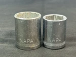 2 Napa Sockets 1/2" Drive - 1" (nt1232) & 7/8" (nt628) Total. Fixed Price $7.99.