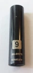Stanley 9 Mm X 1/4" Deep Socket 86-097b Black Chrome 6 Pt Free Usa Shipping. Fixed Price $9.96.