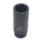 Sk Hand Tools 34274 1/2" Dr. 24mm 6pt Deep Metric Impact Socket. Fixed Price $25.62.