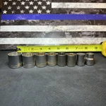 Craftsman -g- 8pc. 3/8 Drive Sae Shallow Socket Set 12 Point. To 13/16. Fixed Price $52.67.