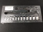 Matco 3/8" Drive 8-19mm 6-point Chrome Shallow Socket Set Sbm126ta. Fixed Price $249.00.