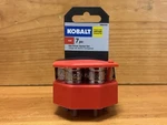 Kobalt 7 Pc Sae 3/8-in Drive Hex Bit Driver Socket Set Polished Chrome. Fixed Price $12.28.