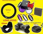 Adapter+ Filter Kit+hood+lens Cap 62mm For Camera Nikon Coolpix P600 P610 B700. Fixed Price $43.11.